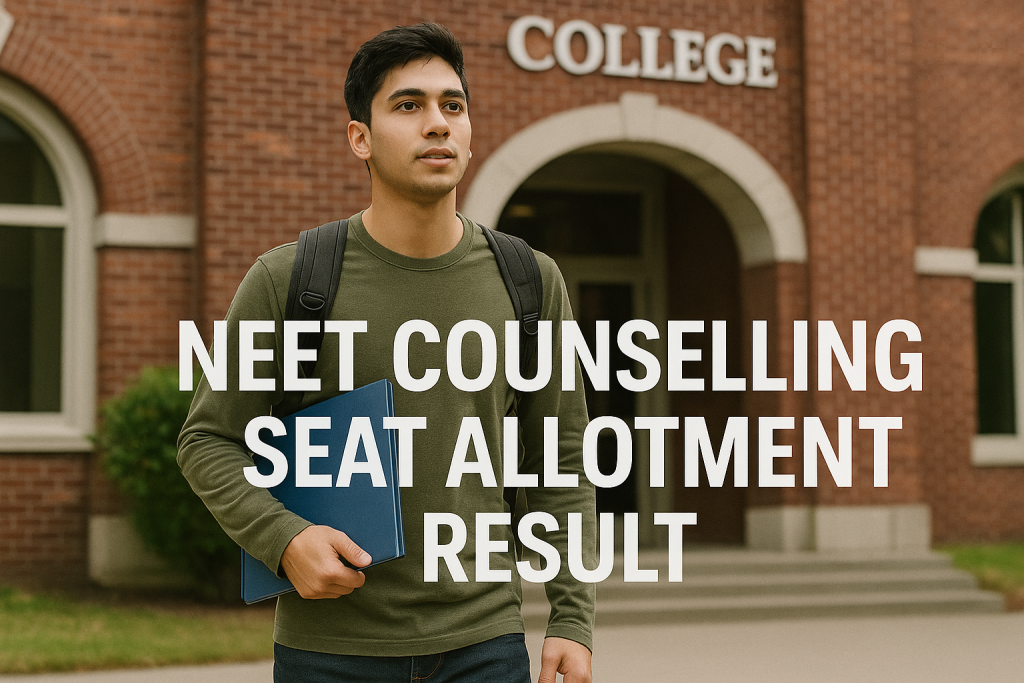 neet counselling seat allotment result